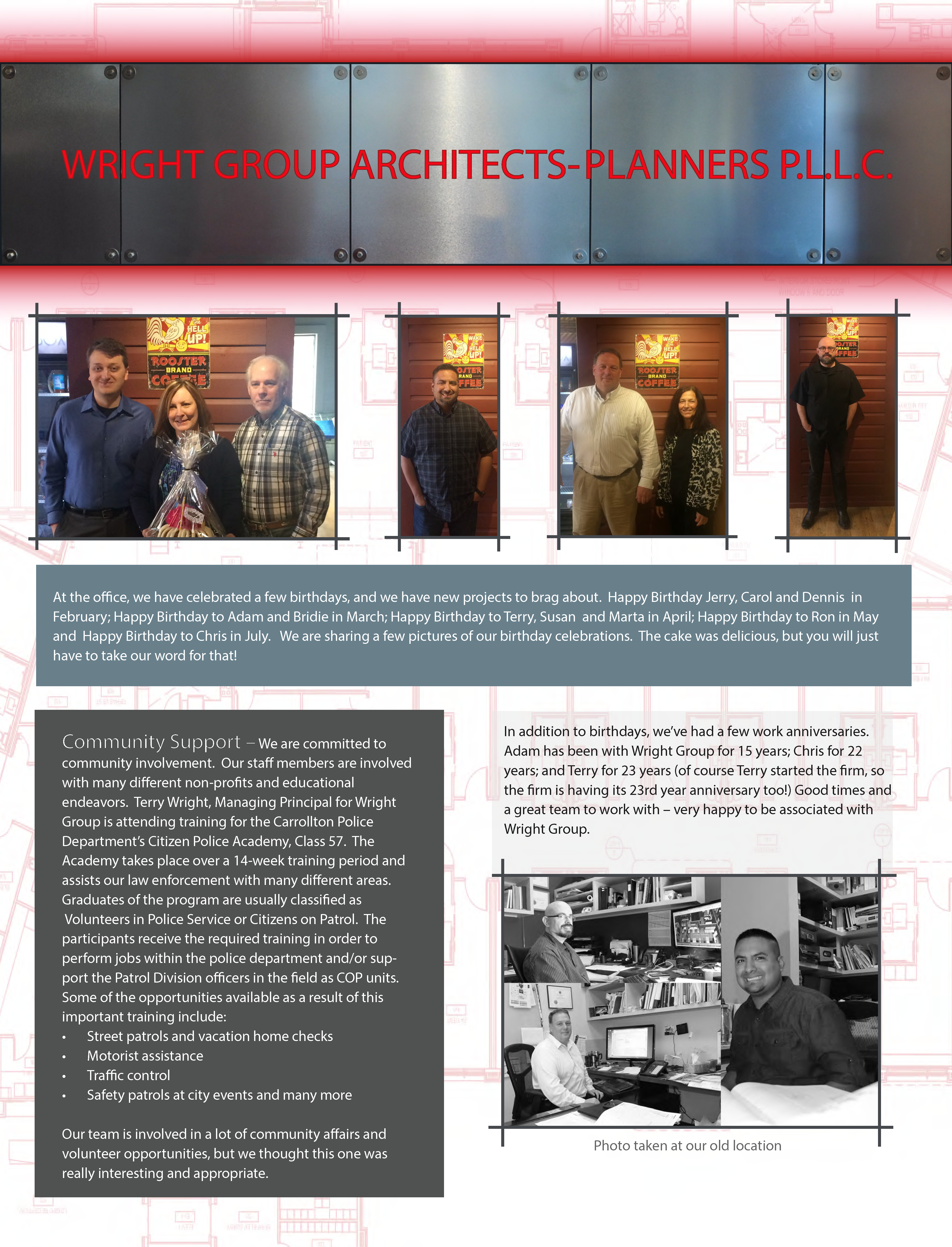 Wright Group July 2021 Newsletter